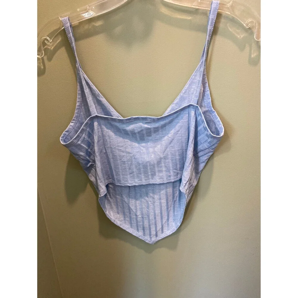 Impulse blue bandana top